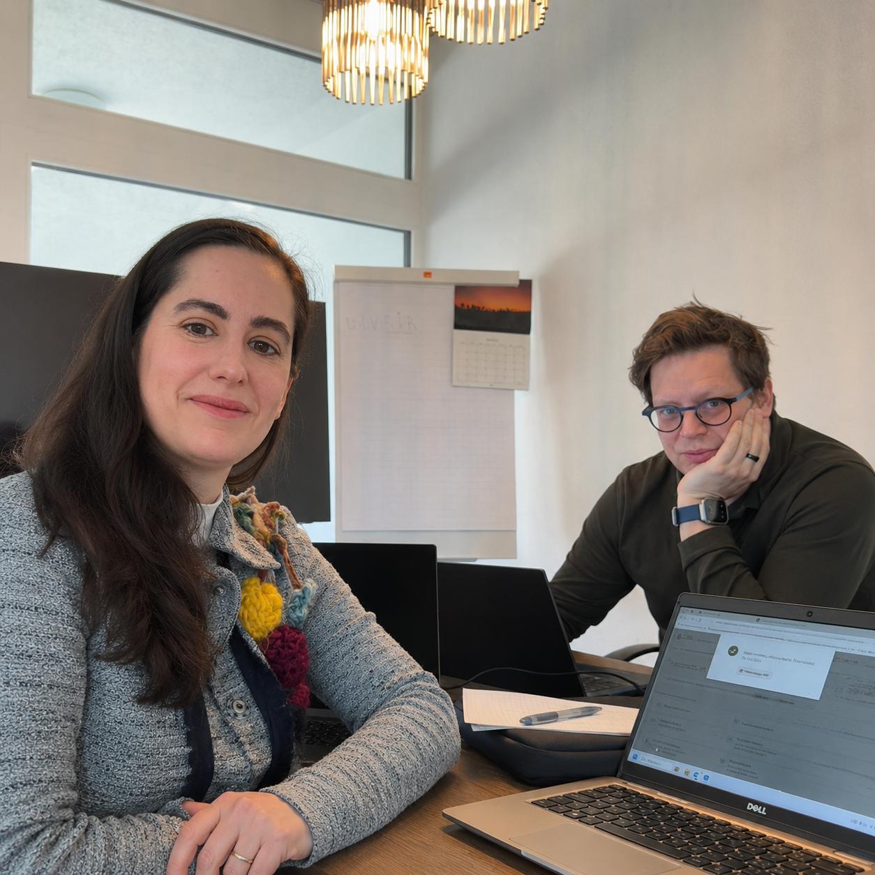 Cristina et Paul - bureau de Renens